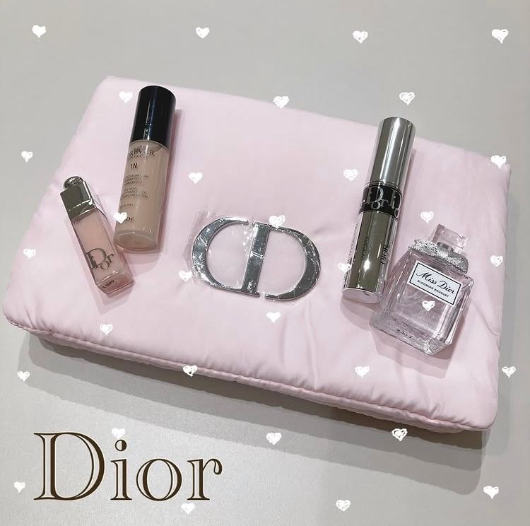 dior アメニティ、ポーチ　セット DIORメイクアップポーチセットのご紹介( ͡° ͜ʖ ͡°) | イーアスつくば